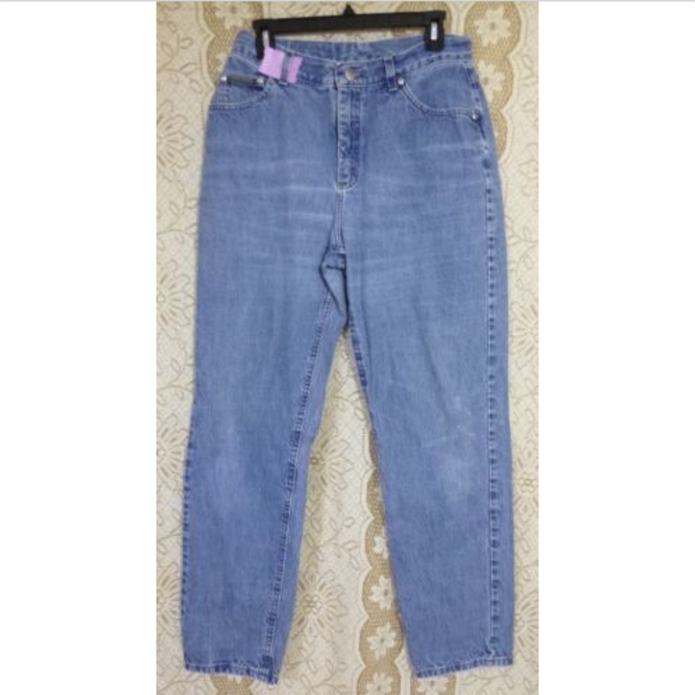 Lee Rivited  Womens Blue Denim Jeans Size 12 M